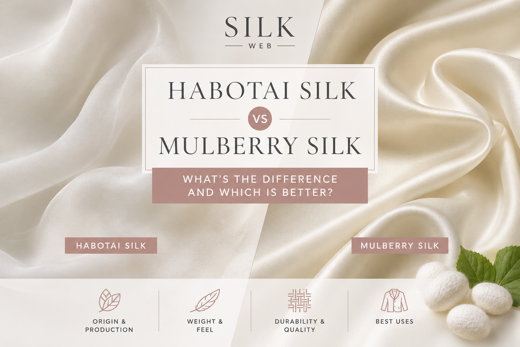 Habotai Silk vs Mulberry Silk: What’s the Difference and Which Is Better?