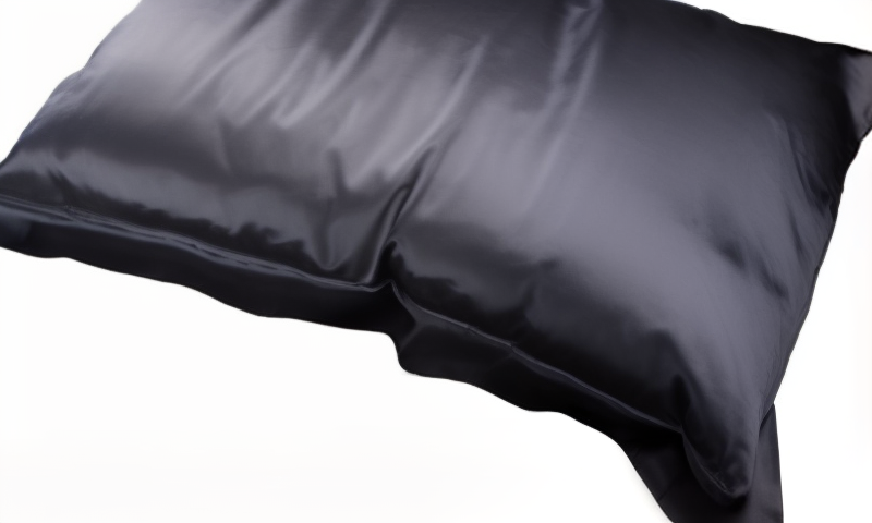 Black 19 momme Silk Pillow Case Oxford Style